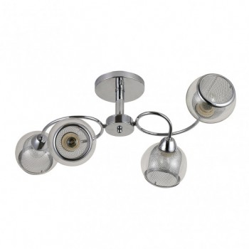 Distribuidor - Lâmpadas Diversas | Lâmpadas Modernas | LAMPARA STANLEY 4XE27 CROMO 26X62X33 CM Ref: 153254020